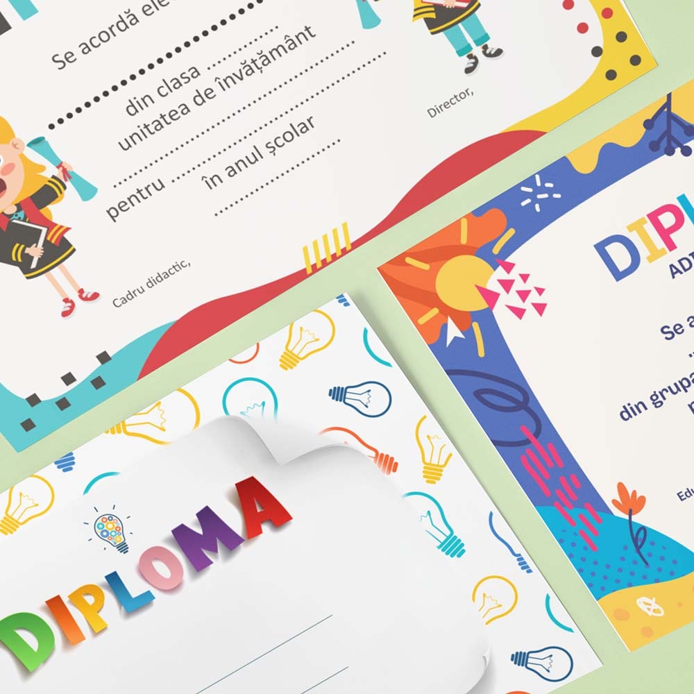Diplome scolare 2025