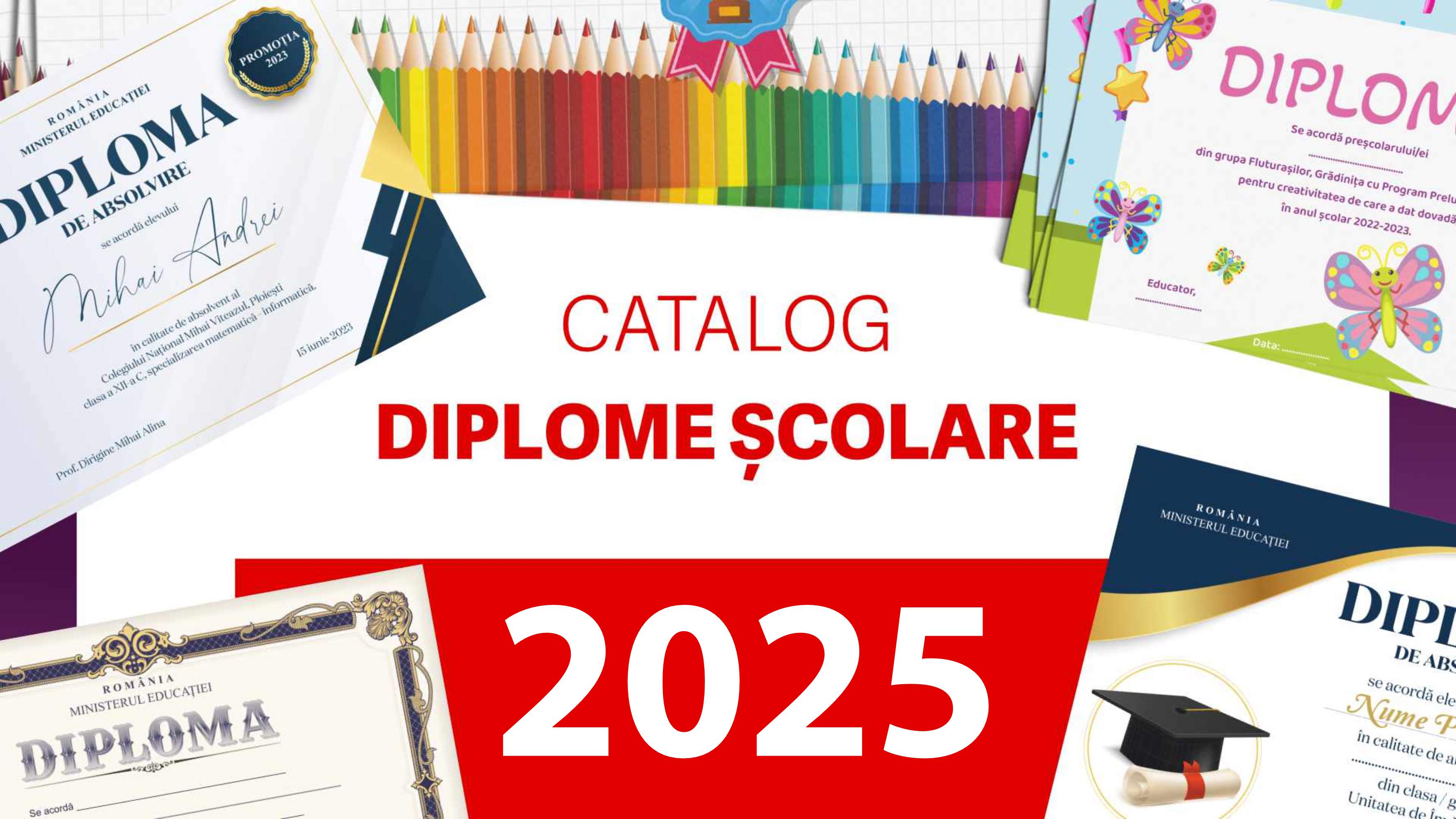 Diplome scolare 2025