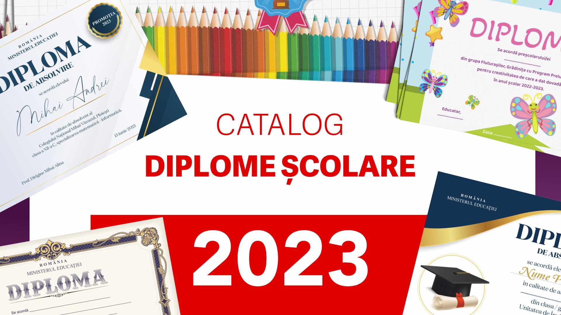 Diplome scolare 2025