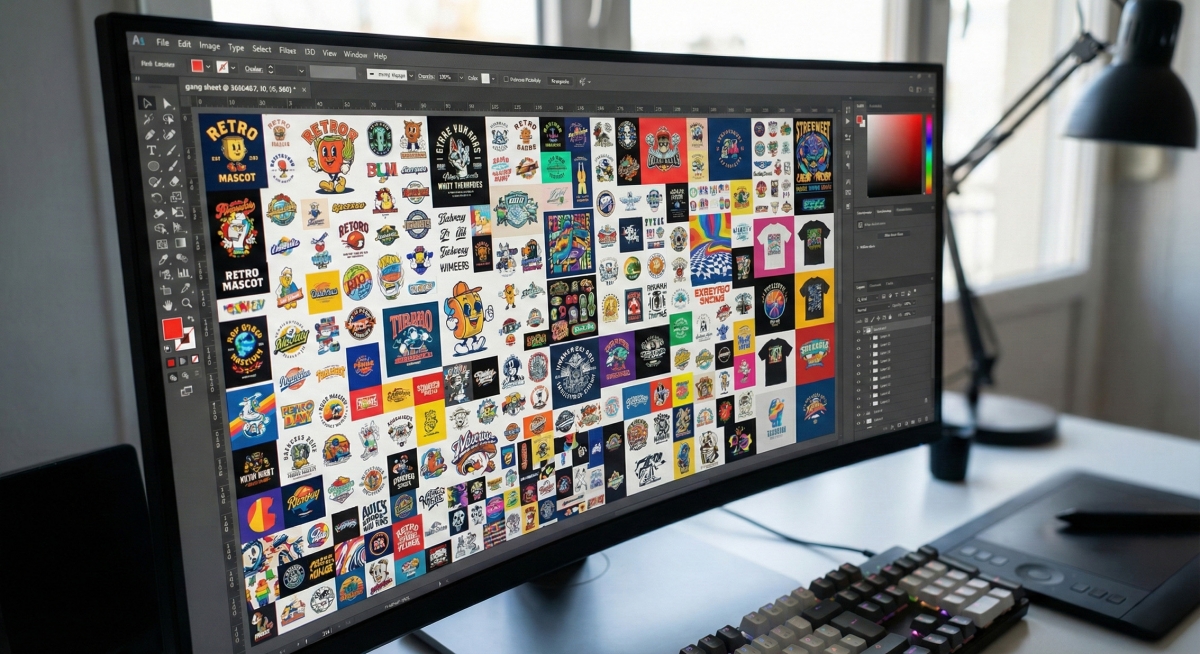 Cum să economisești bani la fiecare metru de print DTF: Ghidul de așezare a graficii