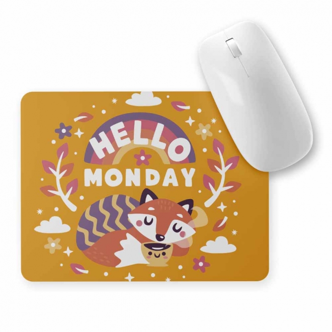 Mouse pad dreptunghiular - Hello Monday