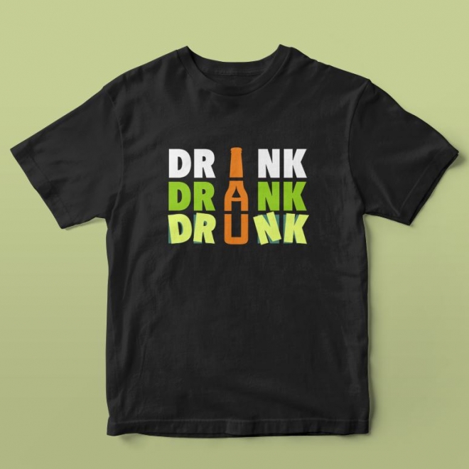 Tricou unisex personalizat - Drink