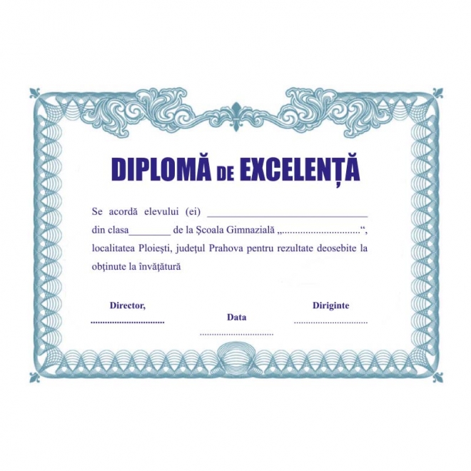 Diploma excelenta - D004