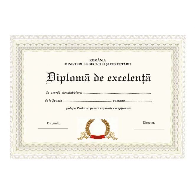 Diploma excelenta - D005