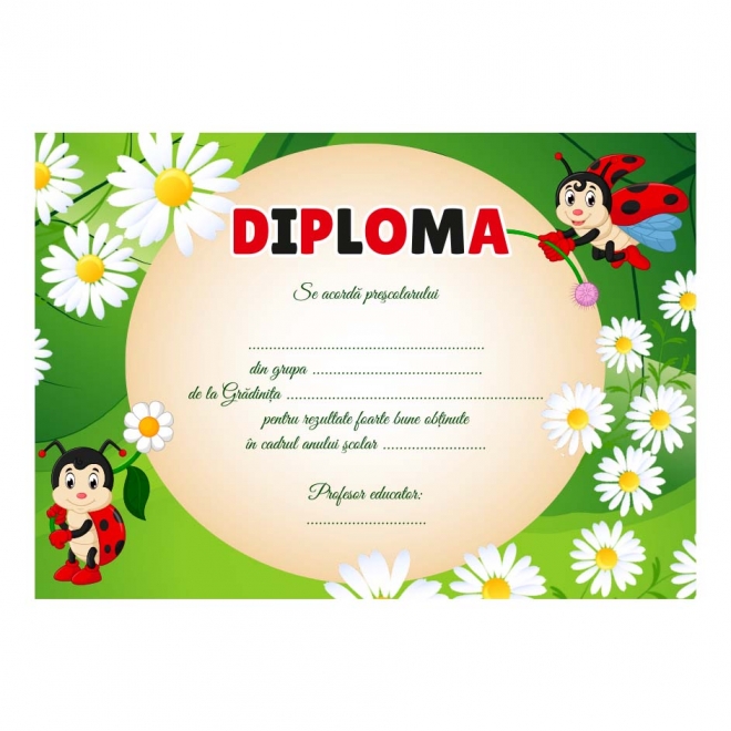 Diploma prescolar - D023