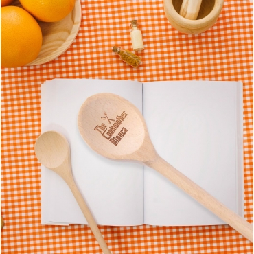 Lingura lemn personalizata - The cookmother