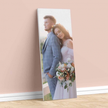 Tablou canvas personalizat cu 1 fotografie 30x70 cm