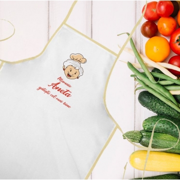 Sort bucatarie personalizat cadou -  Mamaie 