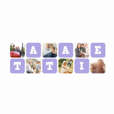 Cana alba personalizata colaj 6 foto + text TATAIE