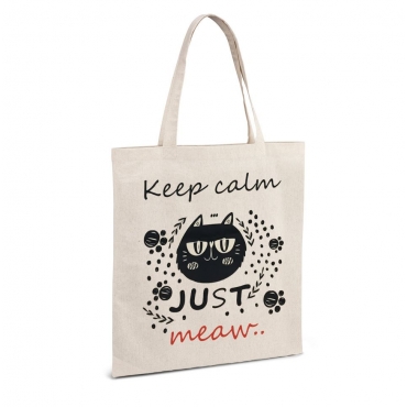 Sacosa personalizata cu mesaj - Pisica