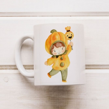 Cana copii Dovlecica cu mesaj