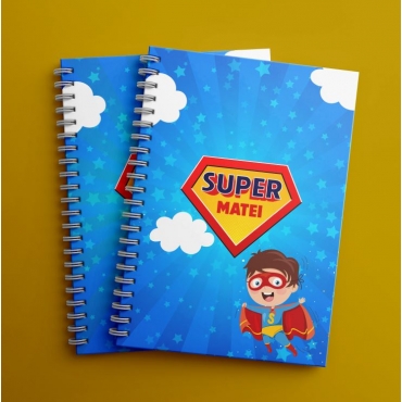 Agenda personalizata copii - Super erou