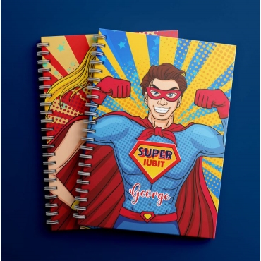 Agenda personalizata - Super Erou