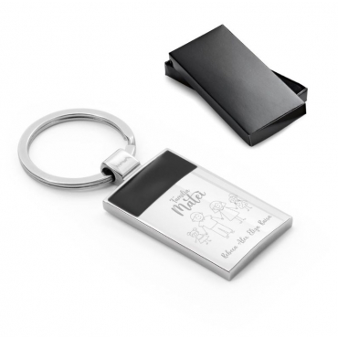 Breloc metalic Doodle Family