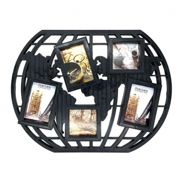 Rama foto colaj Harta Lumii 5 foto