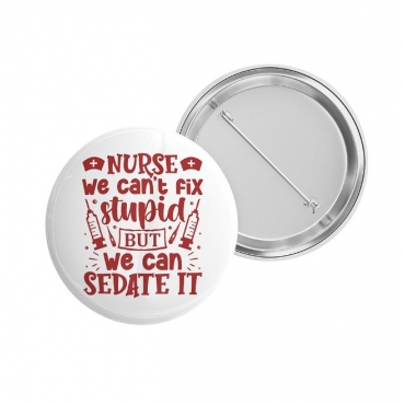 Insigna mesaj amuzant -  Asistenta