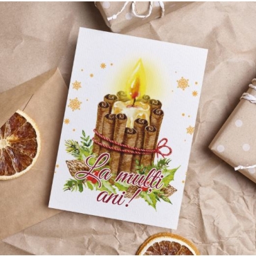 Set 2 felicitari ilustratie acuarela