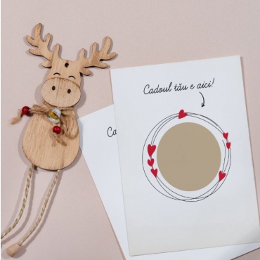 Felicitare personalizata razuibila - Surpriza