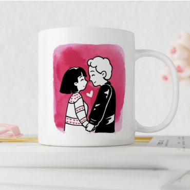 Cana indragostiti si mesaj personalizat