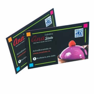 Carti de vizita cu margini vopsite