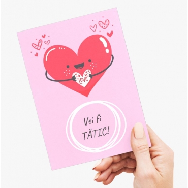 Felicitare razuibila Valentine's Day