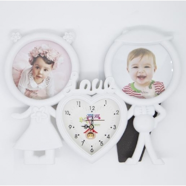 Rama foto cuplu si ceas