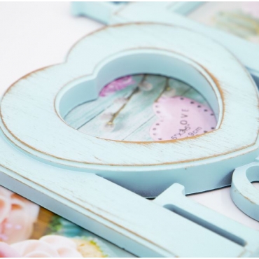 Rama foto colaj 3 poze Love & Home