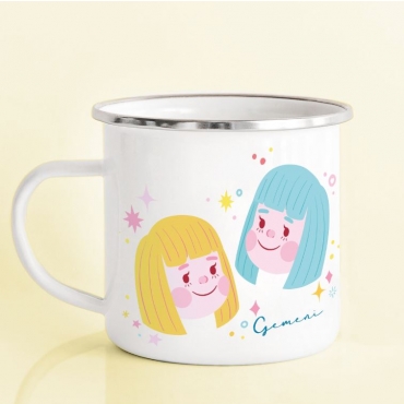 Cana emailata cu nume - Gemeni