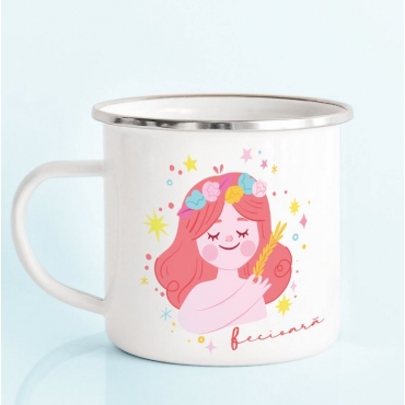 Cana emailata cu nume - Fecioara