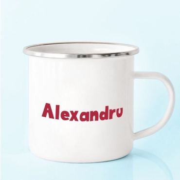 Cana emailata cu nume - Sagetator