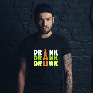 Tricou unisex personalizat - Drink