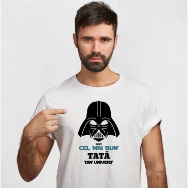 Tricou unisex personalizat - Cel mai bun tata din univers