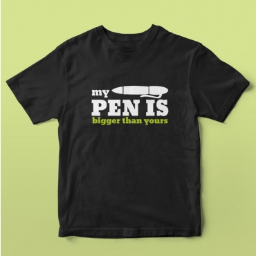 Tricou unisex personalizat - Big Pen