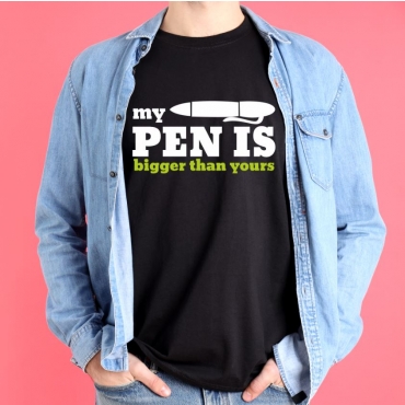 Tricou unisex personalizat - Big Pen