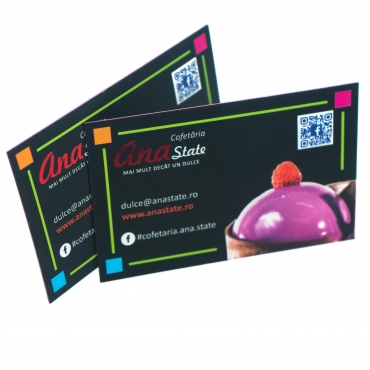 Carti de vizita cu folio metalizat