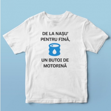 Tricou personalizat - Nas, motorina