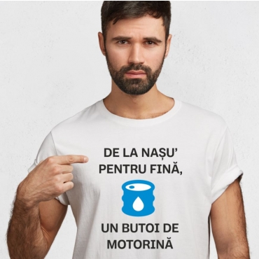 Tricou personalizat - Nas, motorina