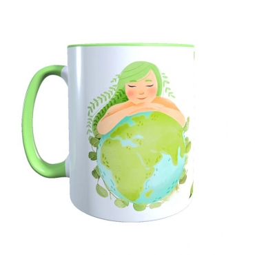 Cana personalizata cu mesaj- Mama Natura