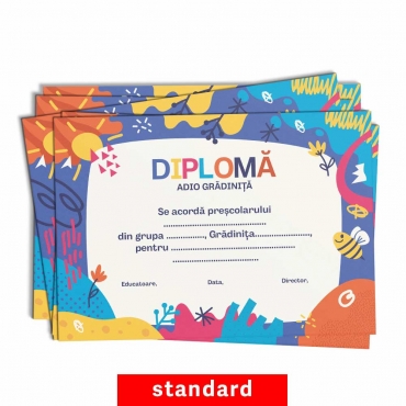 Diploma gradinita - D007
