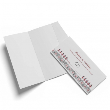 Plic de bani / Place card model traditional