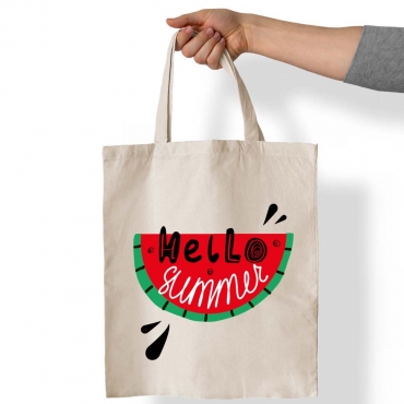 Sacosa bumbac refolosibila - Watermelon Summer