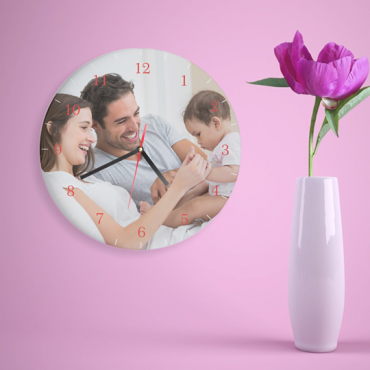 Ceas de perete personalizat 