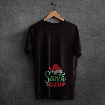 Tricou personalizat Craciun -  Santa Baby