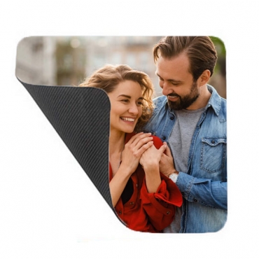 Suport textil personalizat pentru pahare / cani (set 6 buc.)