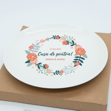 Farfurie personalizata - Casa de piatra