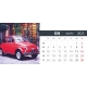 Calendar de birou cu masini clasice 2024