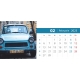 Calendar de birou cu masini clasice 2023