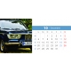 Calendar de birou cu masini clasice 2025