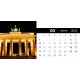 Calendar de birou cu capitale 2023