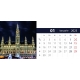 Calendar de birou cu capitale 2024